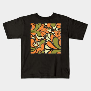 Avocado Shag Feelin' Groovy Kids T-Shirt